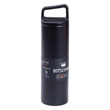 Термос металлический 500 мл Bottle Sport с вакуумной изоляцией черный HPGM5009B HPGM5009B фото