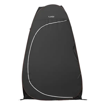 Намет душ-туалет для кемпінгу автомат 120&times;120&times;190 (см) тент для душу та туалету туристичний LU-015DB Чорний LU-015DB фото