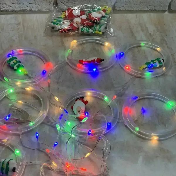 Xmas штора Кільця з фігурами 3m*70cm 110L M Мультикольорові sp64355630 фото