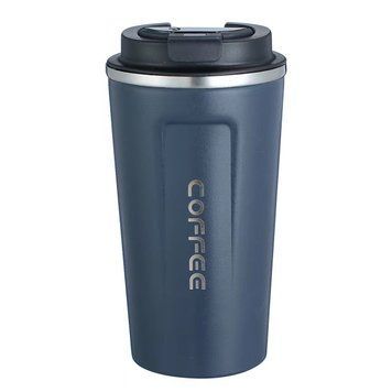 Термокружка Coffee з датчиком температури 380 мл синя HPGM5821BL HPGM5821BL фото