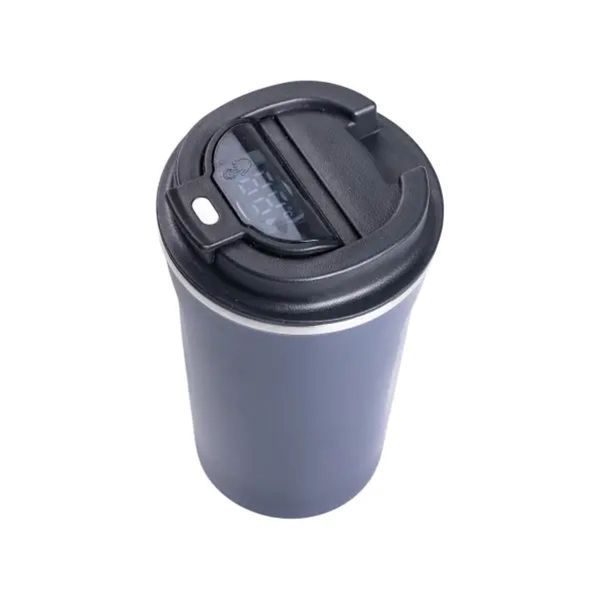 Термокружка Coffee з датчиком температури 380 мл синя HPGM5821BL HPGM5821BL фото