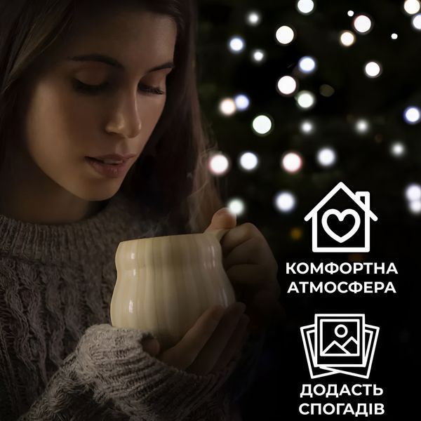 Світлодіодна гірлянда-нитка 500 LED 22 метри біле світіння, прозорий кабель W500LEDW фото