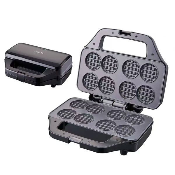 Вафельниця Sokany для круглих вафель 850 Вт SK-08085 SK-08085 фото