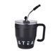 Термочашка Coffee & Tea з трубочкою чорна HP-14-23B HP-14-23B фото 1