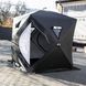 Палатка зимняя утепленная "Куб" 210х210х210 для рыболова туризма кемпинга и путешествий Черная LU-BD18B LU-BD18B фото 2