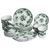 Столовый набор посуды 32 предмета на 6 персон Vintage Elegant фарфоровый Зеленый YY78-7A YY78-7A фото
