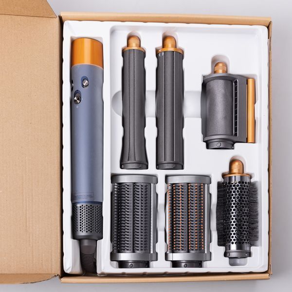 Мультистайлер для волос Airwrap Complete Long 6 насадок, синий X9BL X9BL фото