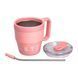Термочашка Coffee & Tea з трубочкою рожева HP-14-23P HP-14-23P фото 4