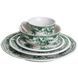 Столовый набор посуды 32 предмета на 6 персон Vintage Elegant фарфоровый Зеленый YY78-7A YY78-7A фото 2