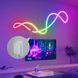 Розумна гнучка LED Neon RGB стрічка-шланг 5 метрів від USB керування режимами з телефону, Bluetooth додаток, пульт Jam9095 фото 1