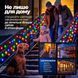 Новогодняя гирлянда уличная Бахрома 6 м 105 LED черный провод Мультиколор Garlando 6м 6МBML фото 7