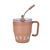 Термочашка Coffee & Tea з трубочкою коричнева HP-14-23BR HP-14-23BR фото