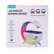 Портативна колонка c RGB-подсветкой Wireless Charger BT2301W BT2301W фото 8