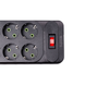 Сетевой фильтр удлинитель 5 м на 6 розеток 4 USB 2 Type-C и кнопкой выключения HP-5-16 HP-5-16 фото 4