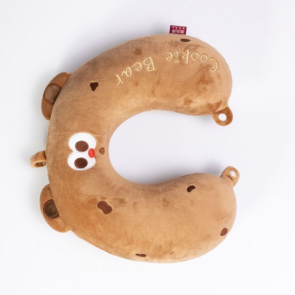 Подушка для шеи Cookie Bear U-образная, коричневый HP-56-1BR HP-56-1BR фото