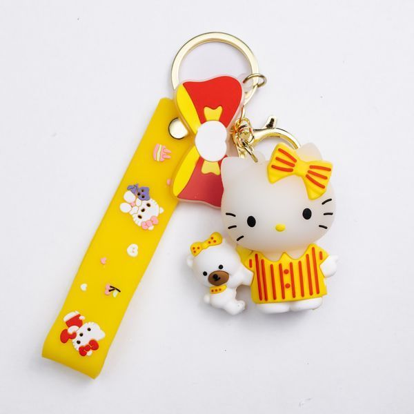 Детский брелок Hello Kitty 4&times;6 (см) для ключей, на сумку и рюкзак (рандом) HP-55-27 HP-55-27 фото