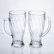 Набір кухлів для пива Glass Mug скляних 2 штуки по 420 мл Yiwu Прозрачный HP-17-59 фото 1