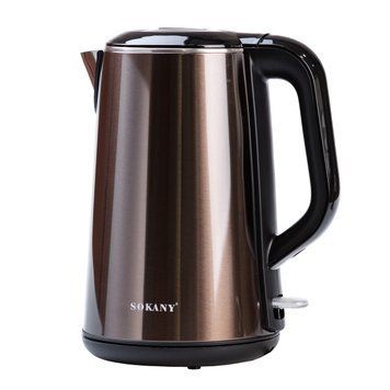 Електрочайник Sokany SK2203 2.2 л коричневий SK2203 фото