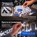 Вулична гірлянда бахрома 50 (м) 1500 led світлодіодів зовнішня біла білий дріт Garlando Бiлий 50м 50MWW фото 7