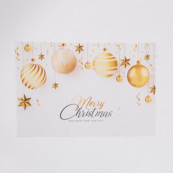Коврик для сервировки стола Merry Christmas 45*30 см HP-36327-2 HP-36327-2 фото