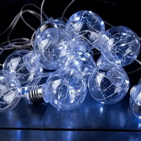 Теплий білий Гірлянда RD-9008 лампа Едісона 75 LED 3,2 м Мікс RGB 424334/1 фото