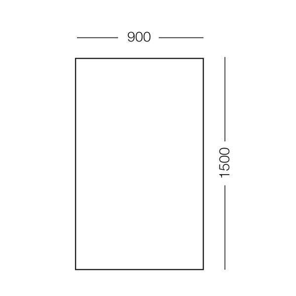 Москитная сетка для окон 150x90 см черная WN-1500 BLACK фото