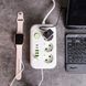 Мережевий фільтр кабель 2,7 м подовжувач F16 на 3 розетки 4 usb 2 type-c та кнопкою відключення Білий HP-5-19 HP-5-19 фото 2