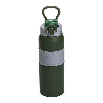 Термос із нержавіючої сталі з мундштуком 800 мл Зелений HP-14-6GR HP-14-6GR фото