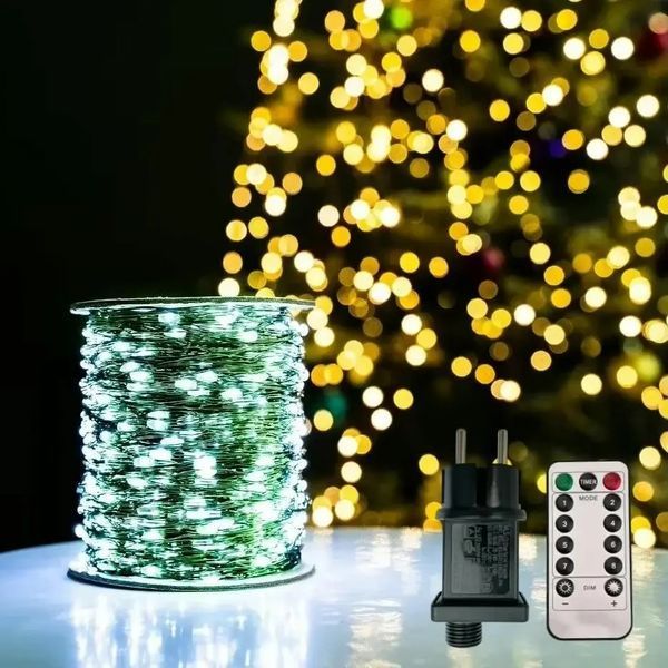 Гірлянда Роса LED на зеленому дроті USB 10 м AND 5335 2054397 фото
