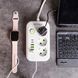 Мережевий фільтр подовжувач F16 на 3 розетки 4 usb 2 type-c та кнопкою відключення 4.75 м Білий HP-5-21 HP-5-21 фото 2