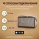 Портативная мини-колонка OneDer D6 коричневая D6BR D6BR фото 2