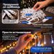 Вулична гірлянда бахрома 50 (м) 1500 led світлодіодів зовнішня жовта білий дріт Garlando Жовтий 50м 50MWYа фото 5