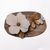 Килимок для ванної кімнати з 3D-ефектом Petal Relief 58*38 см діатомітовий Коричневий HP-42-35 HP-42-35 фото