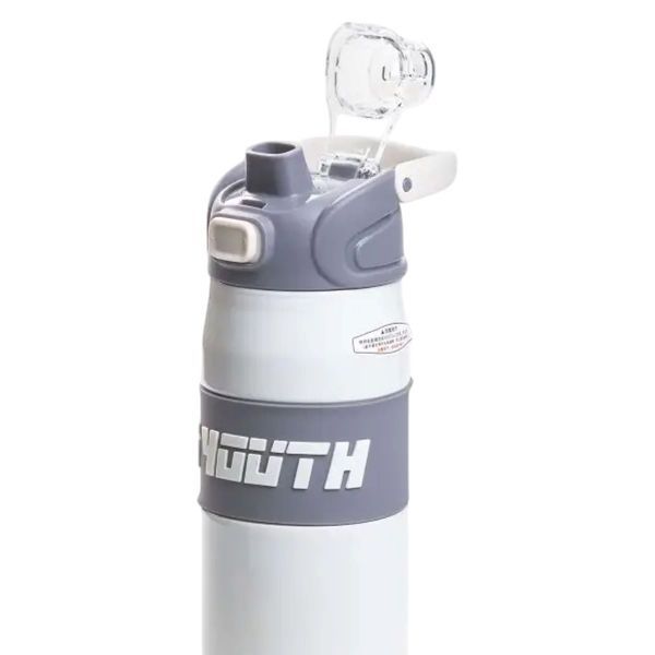 Термос спортивний з мундштуком 680 мл білий HP-14-54W HP-14-54W фото