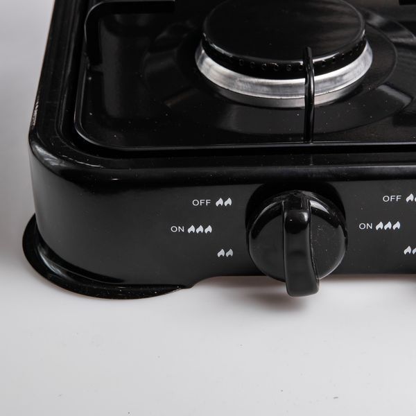 Газовая плита настольная на 4 конфорки Sokany кемпинговая SK-6004-Black SK-6004-Black фото