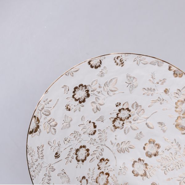 Коврик для сервировки стола Flowers 38 см золото HP-36327-12GOLD HP-36327-12GOLD фото