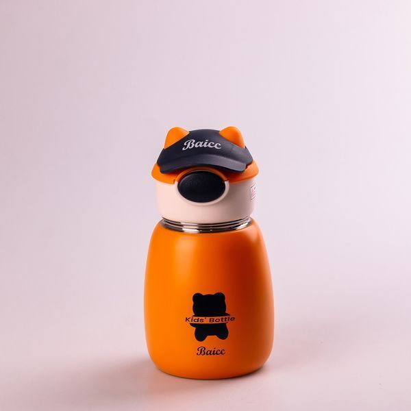 Термос дитячий з поїльником Baicc Kids Bottle 500ml термос із трубочкою для дітей Помаранчевий HPGM8860O HPGM8860O фото