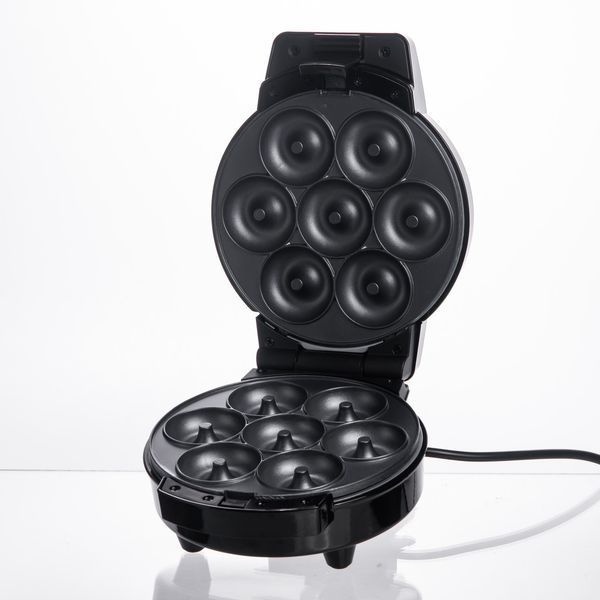 Мультипекарь Sokany SK-08105 5 в 1 600 Вт с антипригарными панелями: для вафель, коржей, пончиков, орешков, фигурного печенья SK-08105 фото