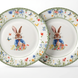 Набор обеденных тарелок пасхальных Garden Rabbits фарфоровые 25 см HP-7323-5 HP-7323-5 фото 1