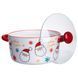 Супниця порцелянова Santa новорічна 800 (мл) з кришкою Yiwu FM-CS-9A FM-CS-9A фото 4