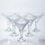 Набір келихів для мартіні Martini Glass 6 штук по 215 мл коктейльні HP-17-56 HP-17-56 фото