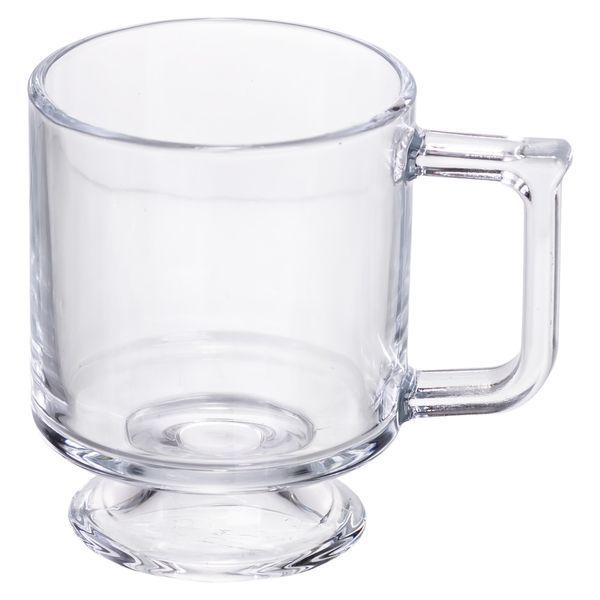 Набор чашек 6 шт для чая и кофе Goblet по 300 (мл) кружки стеклянные Прозрачный HP-19-L6 HP-19-L6 фото
