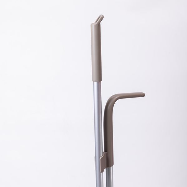 Набір віник і совок на довгій ручці 82 см Сірий HP-45-15G HP-45-15G фото