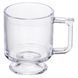 Набор чашек 6 шт для чая и кофе Goblet по 300 (мл) кружки стеклянные Прозрачный HP-19-L6 HP-19-L6 фото 2