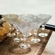 Набір келихів для мартіні Martini Glass 6 штук по 215 мл коктейльні HP-17-56 HP-17-56 фото 2