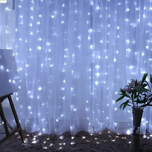 Гирлянда Светодиодная Штора Xmas 200 LED 3х2 м Белый USB 2127560 фото