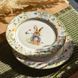 Набір обідніх тарілок пасхальних Garden Rabbits порцелянові 25 см HP-7323-5A HP-7323-5A фото 2