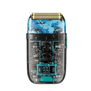 Электробритва VGR V-352 шейвер, двойное лезвие, IPX5, LED Display HOPESTAR sp9721 фото
