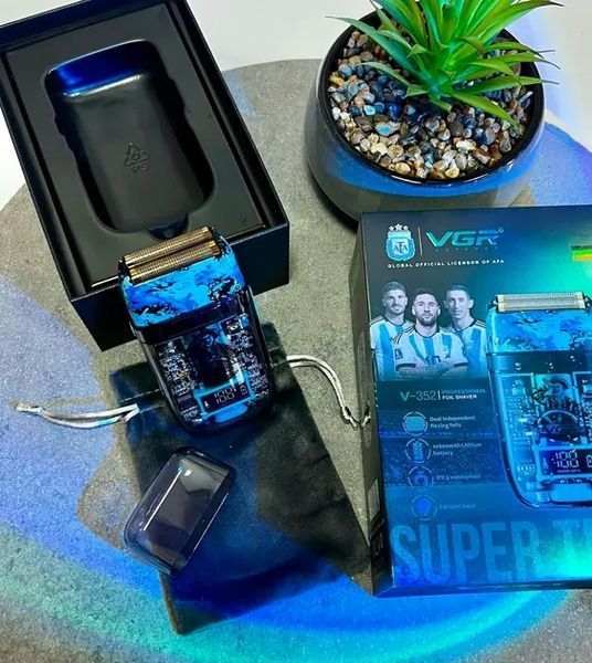Електробритва VGR V-352 шейвер, подвійне лезо, IPX5, LED Display sp9721 фото
