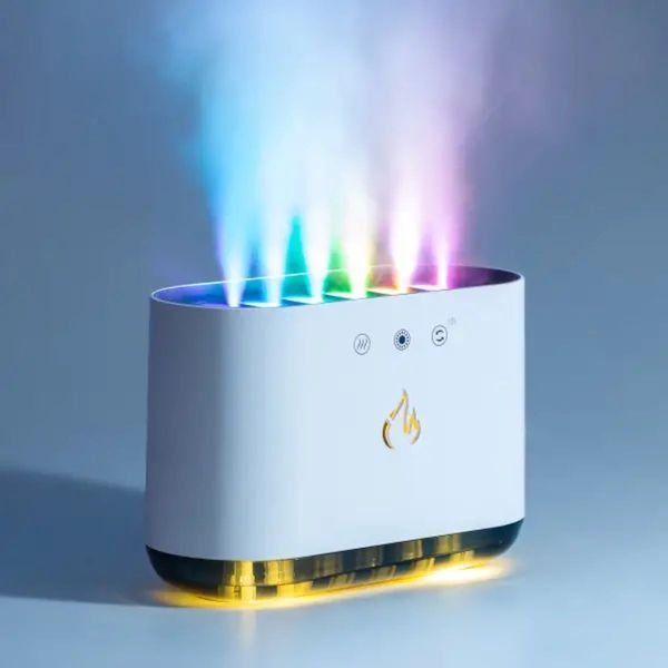 Увлажнитель воздуха с RGB-подсветкой и синхронизацией с музыкой 900 мл, белый HPKP6257 HPKP6257 фото